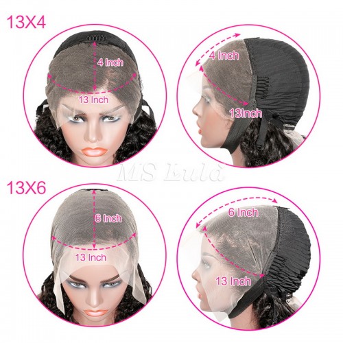 13x6 HD Lace Human Hair Kinky Curly Lace Front Wigs | Human Hair Wig | Lace Front